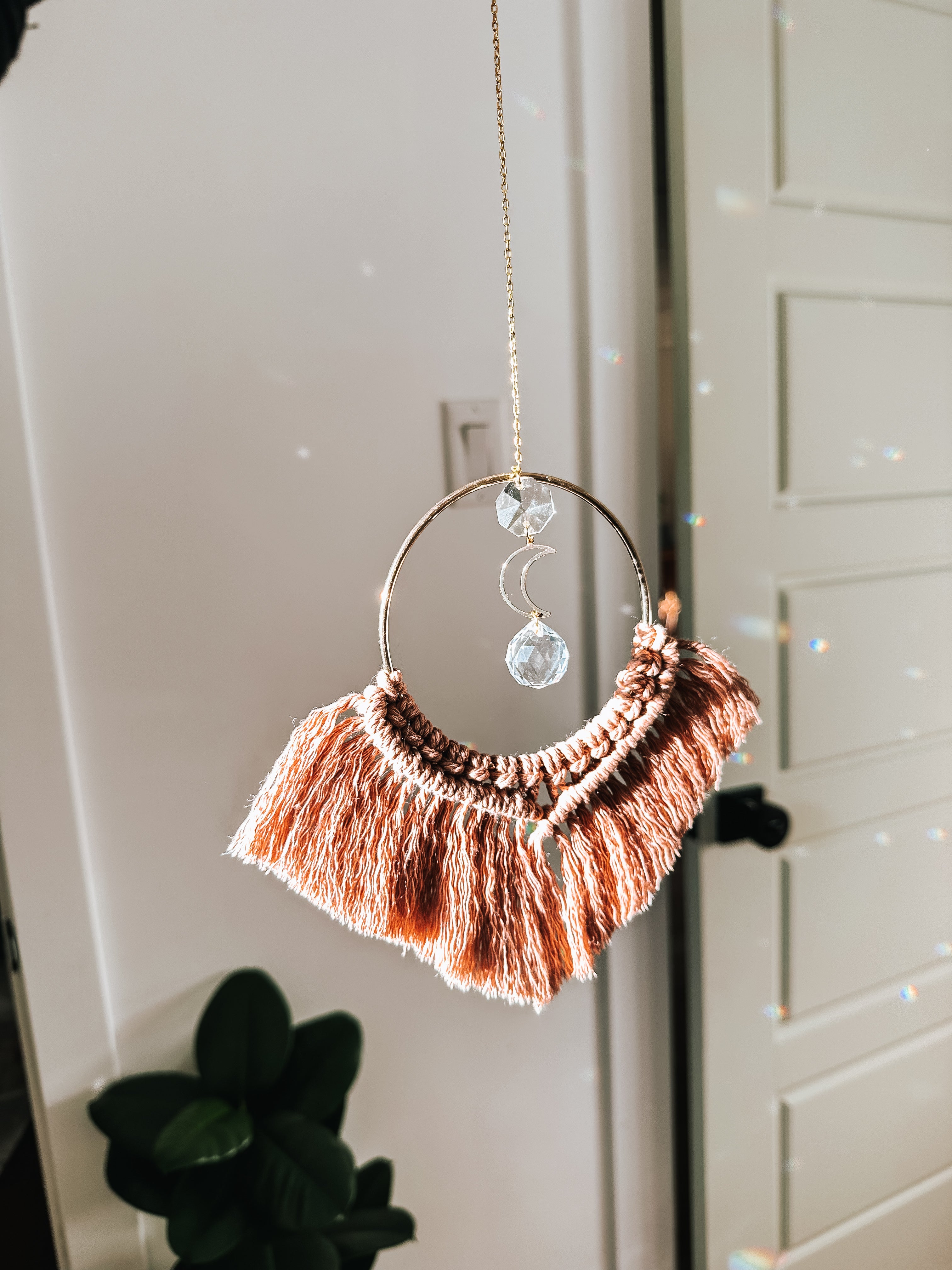 Macramé Sun Catcher